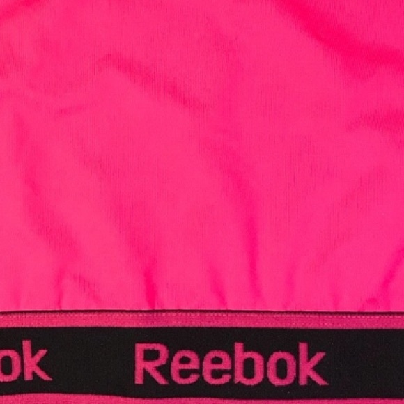 Reebok sports bra Large EUC pink racerback - Picture 12 of 13